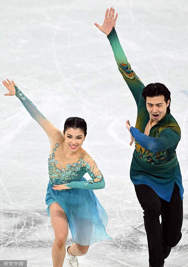[花样滑冰]冰舞自由舞：王诗h/柳鑫宇出战