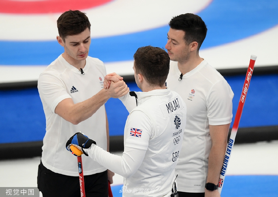 [男子冰壶循环赛]中国6-7英国