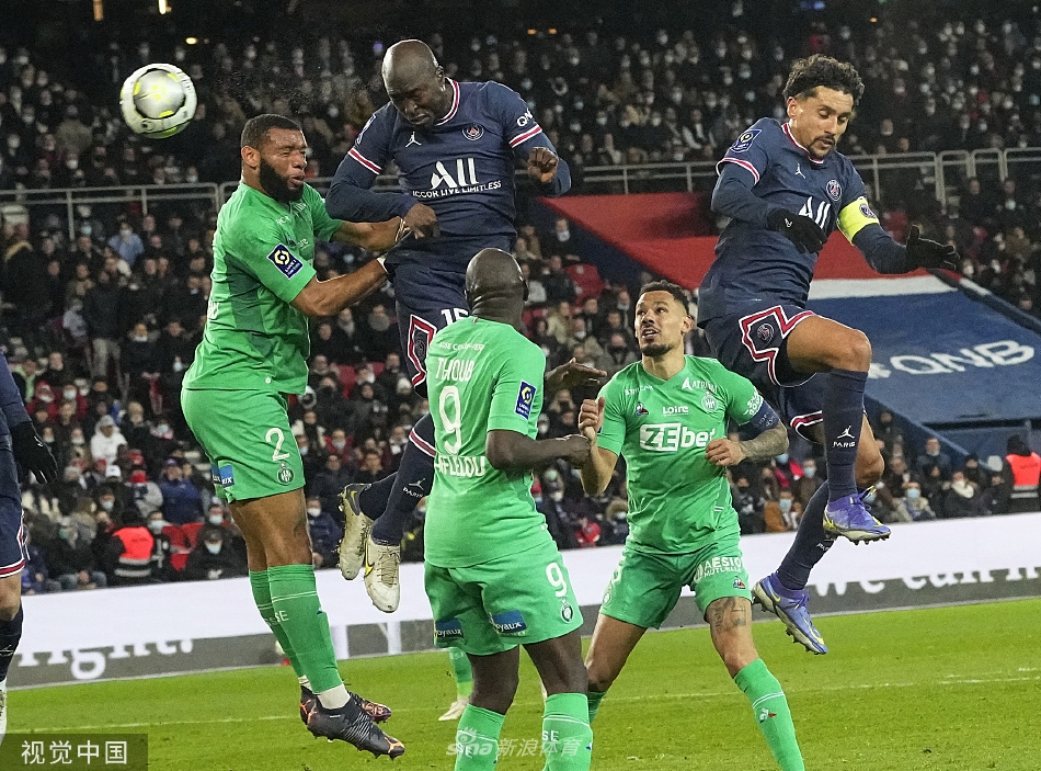 [法甲]巴黎3-1圣埃蒂安 梅西两度助攻姆巴佩破门