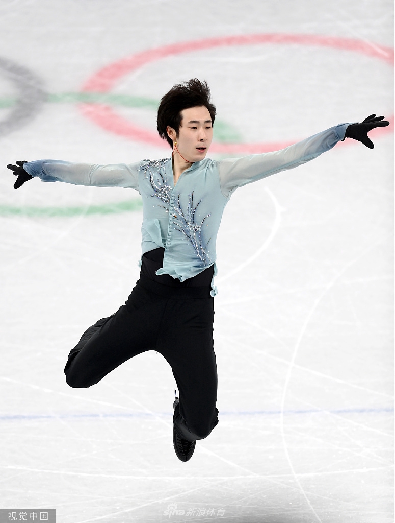 冬奥会花样滑冰男子单人短节目：金博洋排名第11