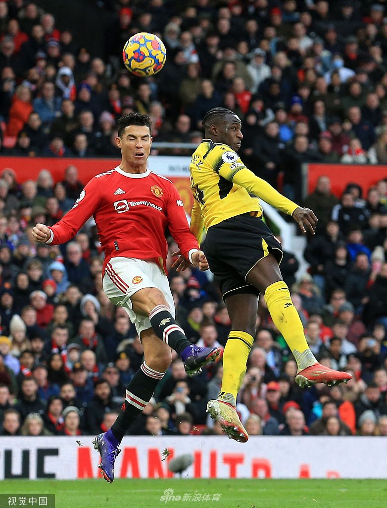 [英超]曼联主场0-0沃特福德 C罗中柱+进球无效