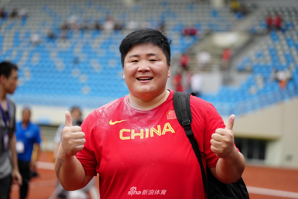 田径奥运选拔赛 巩立姣创今年最好成绩