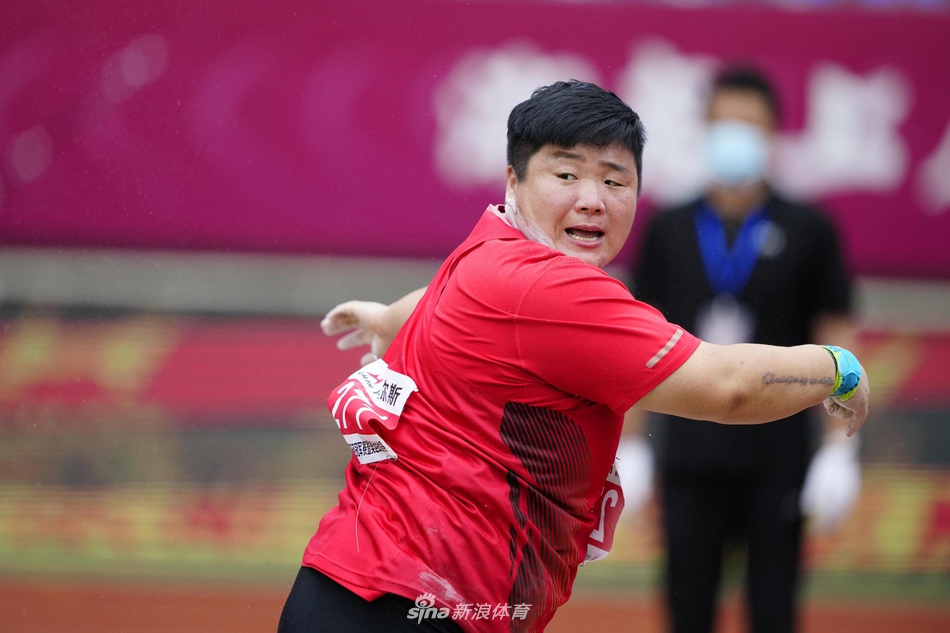 田径奥运选拔赛 巩立姣创今年最好成绩