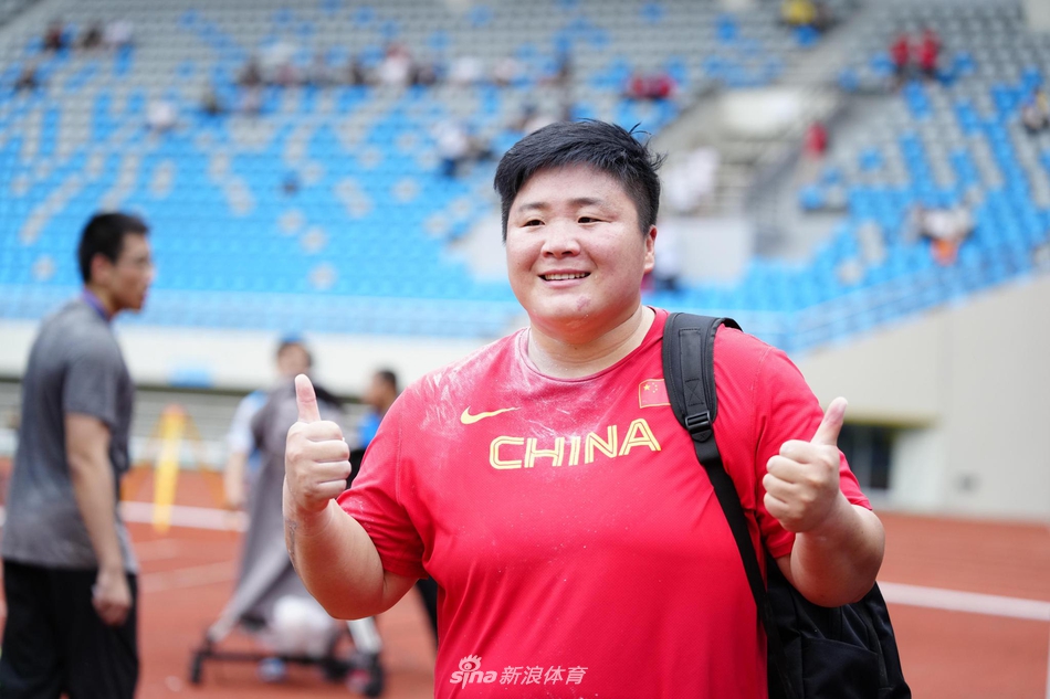 田径奥运选拔赛 巩立姣创今年最好成绩