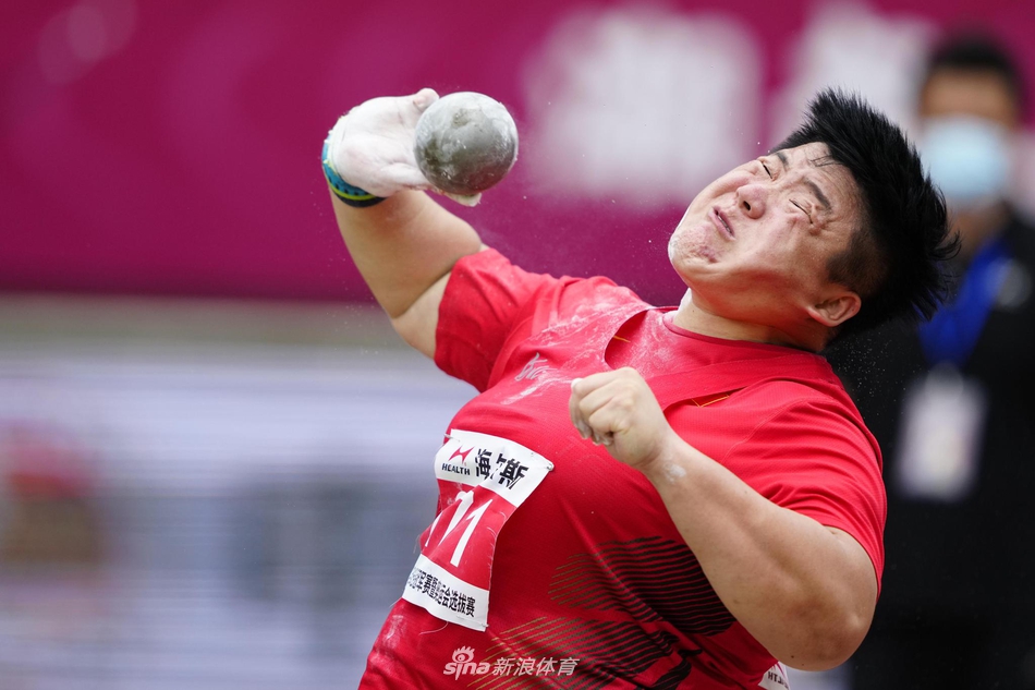 田径奥运选拔赛 巩立姣创今年最好成绩