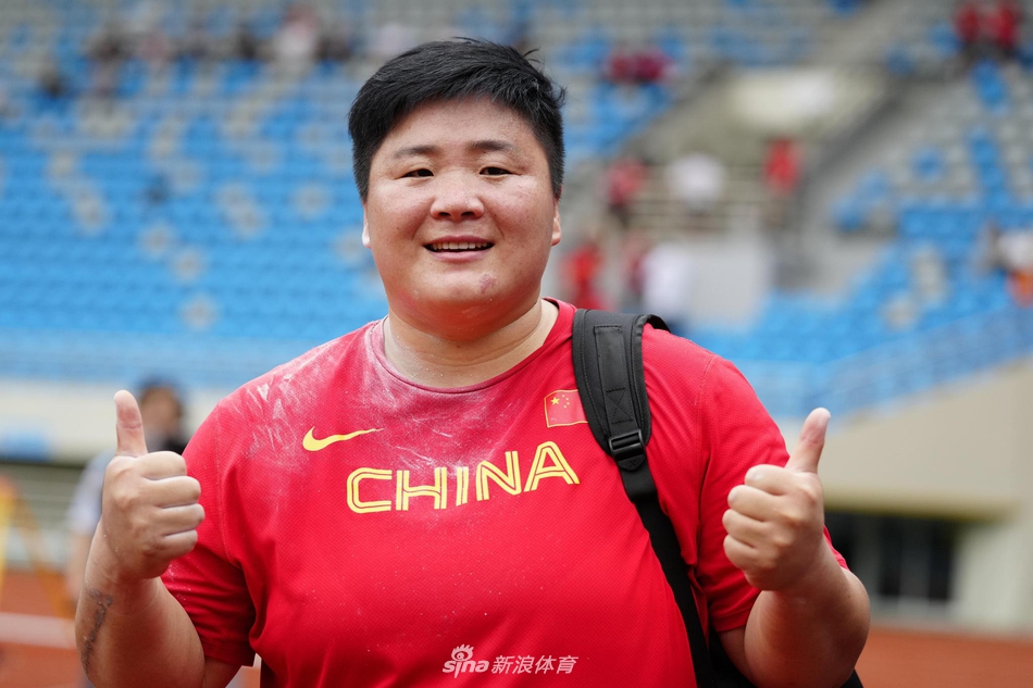 田径奥运选拔赛 巩立姣创今年最好成绩
