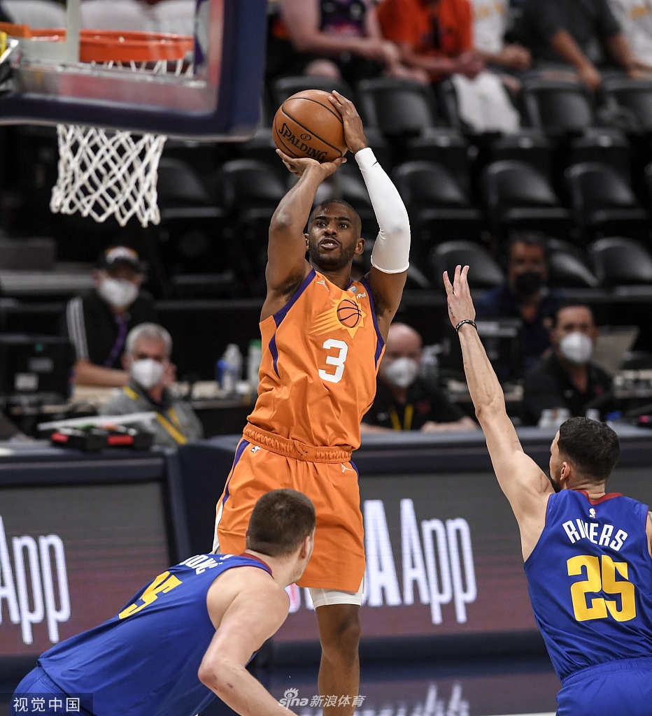 [NBA季后赛]太阳116-102掘金 大比分3-0领先