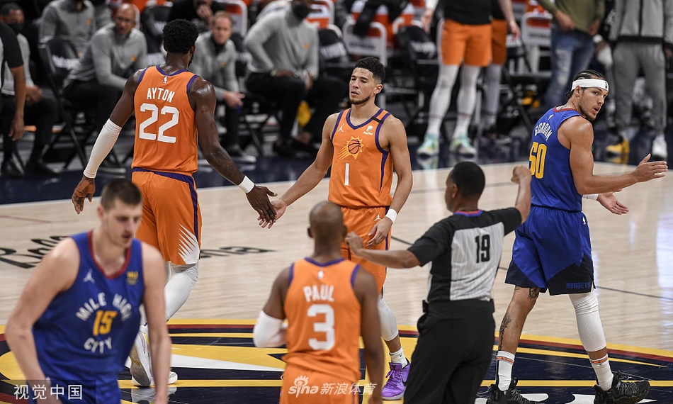 [NBA季后赛]太阳116-102掘金 大比分3-0领先