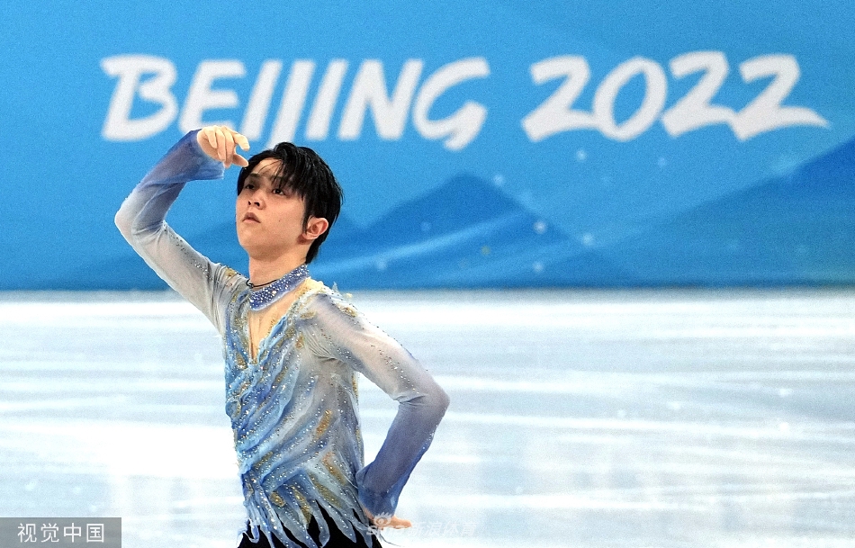 冬奥会花样滑冰男子单人短节目：羽生结弦失误排第8
