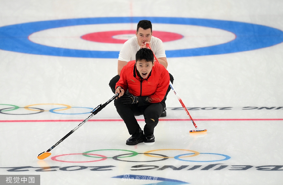 [男子冰壶循环赛]中国6-7英国