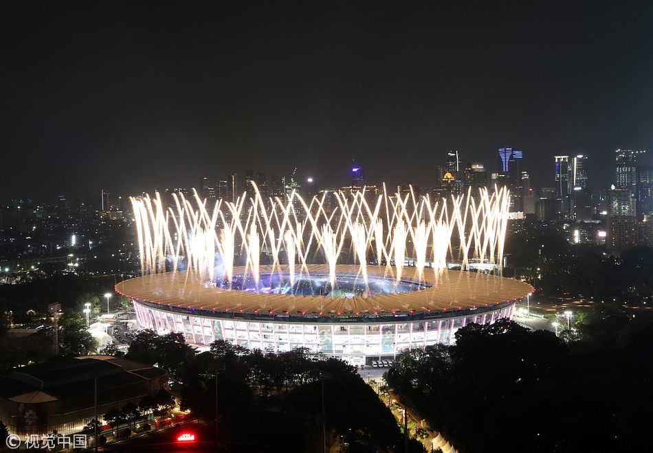 雅加达亚运会开幕式盛大举行