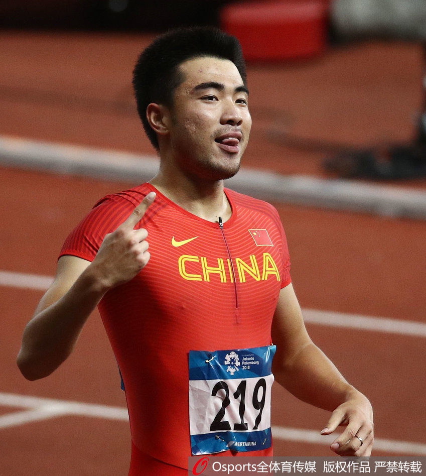 亚运男子110米栏谢文骏卫冕摘金