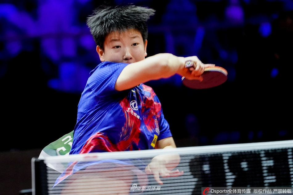 世乒赛女单1/16决赛:孙颖莎4-1伊藤美诚