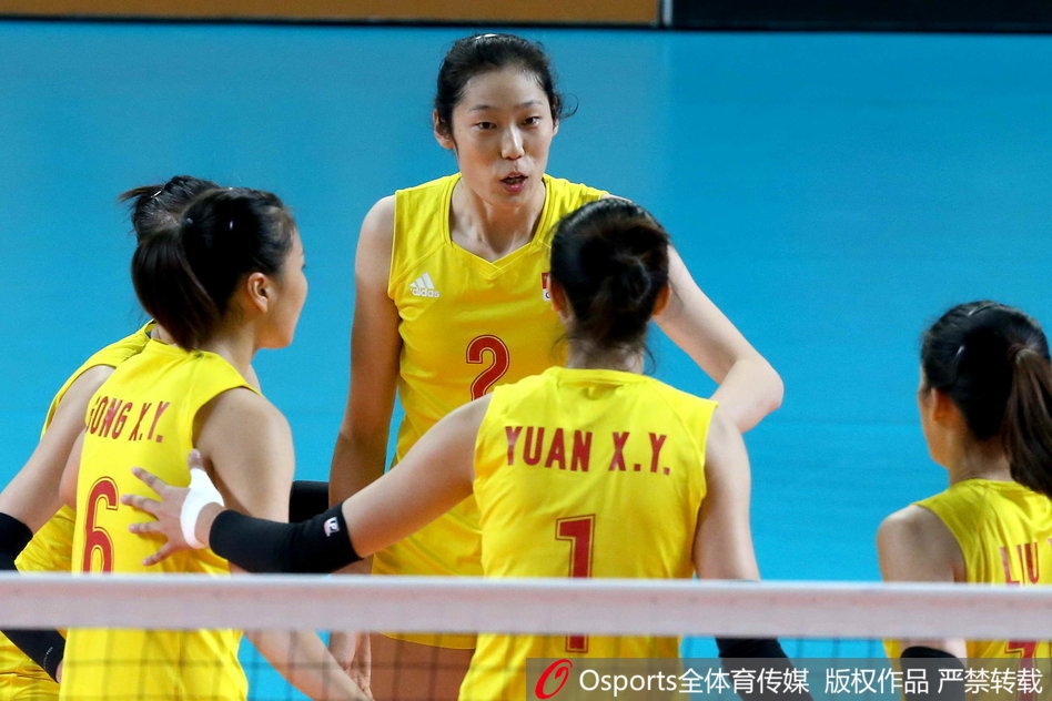 亚运会中国女排3-0菲律宾进四强