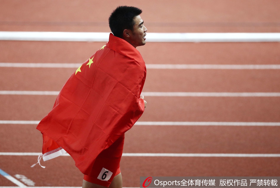 亚运男子110米栏谢文骏卫冕摘金