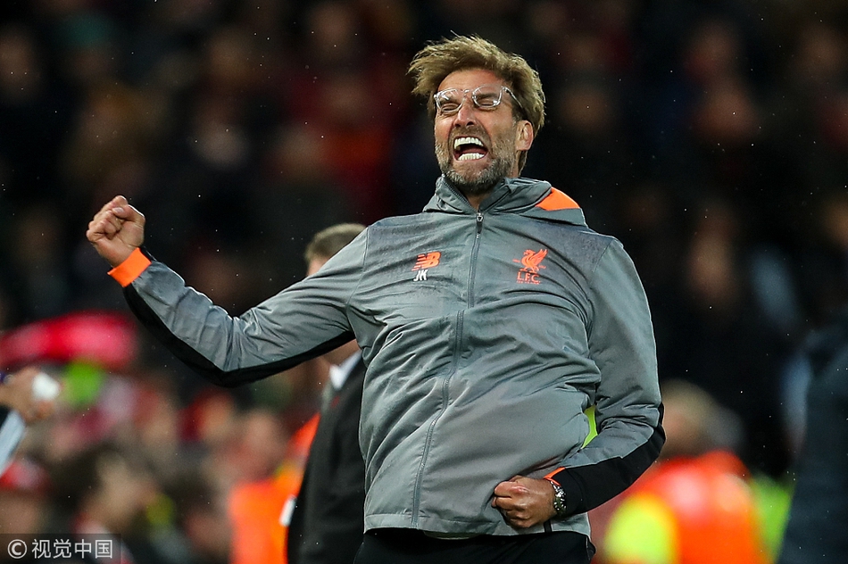 克洛普疯狂庆祝