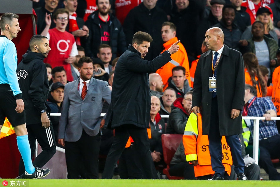 西蒙尼抗议裁判