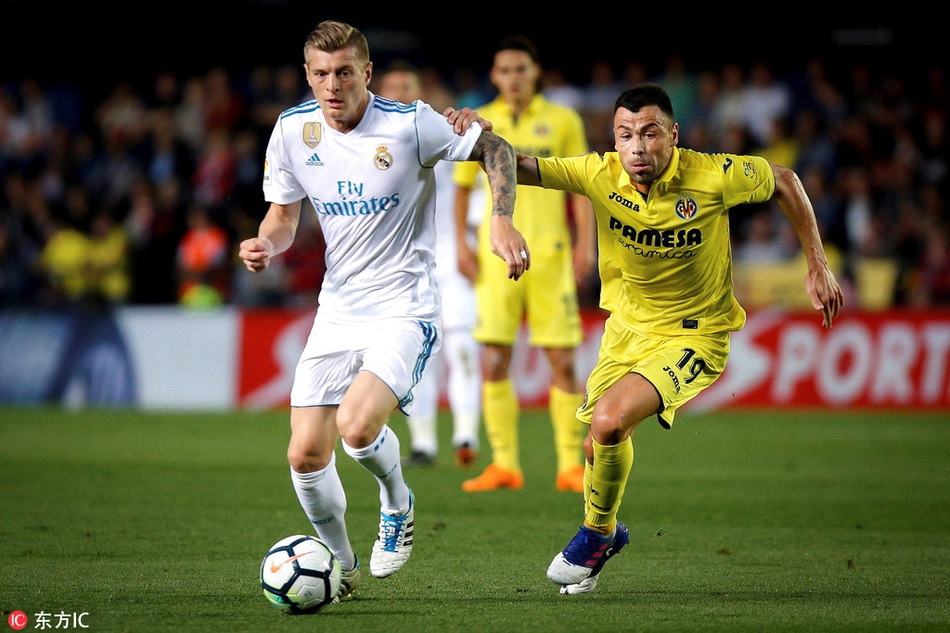 [西甲]比利亚雷亚尔2-2皇马