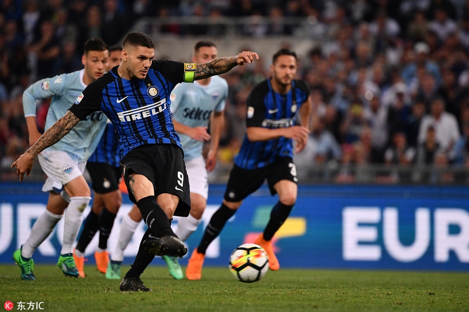 [意甲]拉齐奥2-3国际米兰