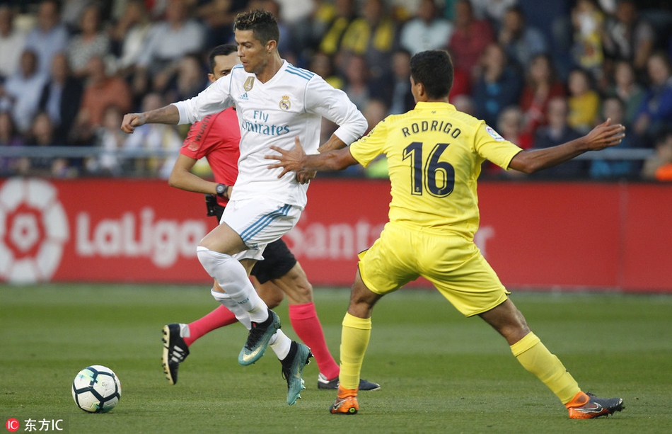 [西甲]比利亚雷亚尔2-2皇马