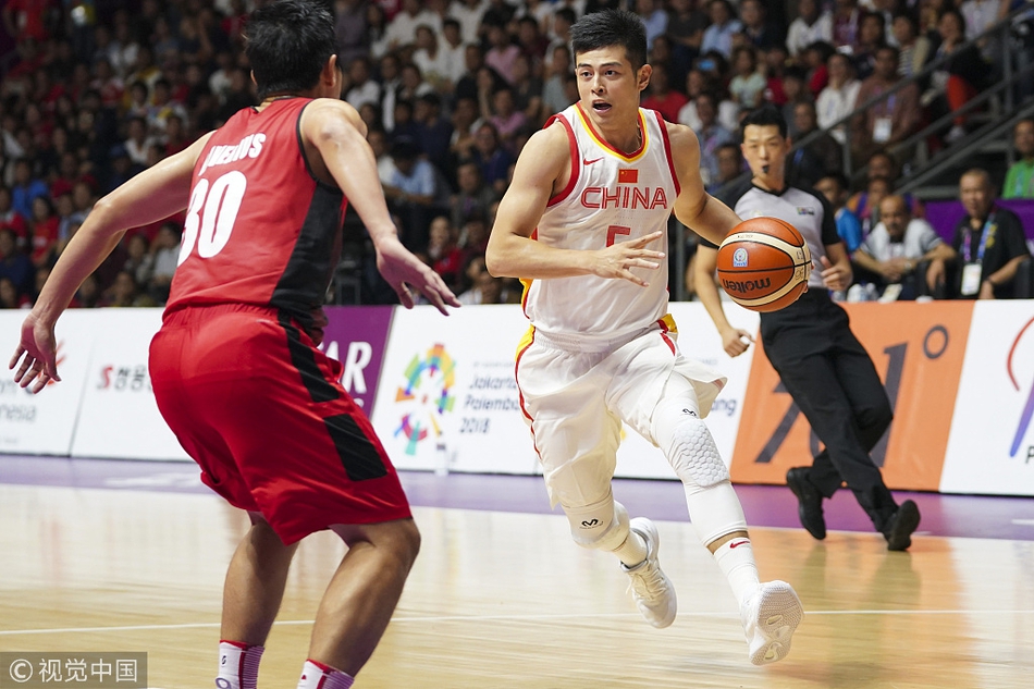 亚运会男篮1/4决赛 印尼vs中国男篮红队