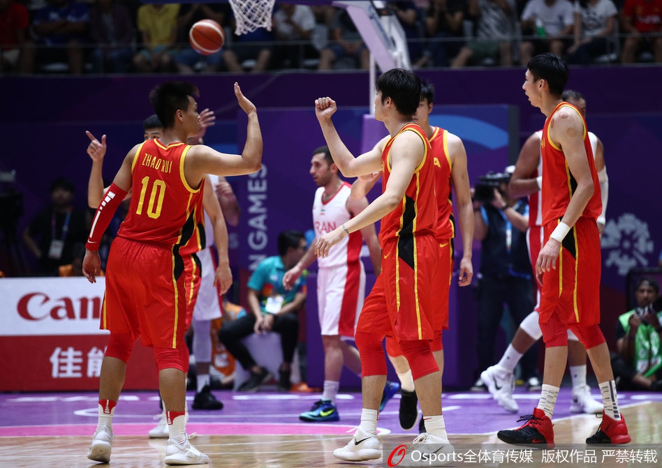 亚运男篮决赛:中国VS伊朗
