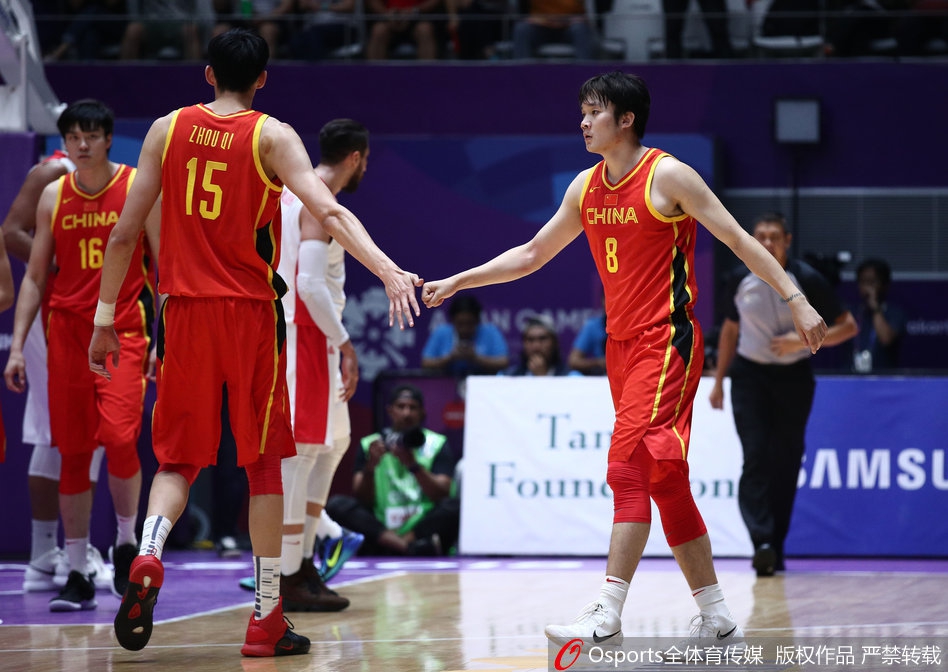 亚运男篮决赛:中国VS伊朗