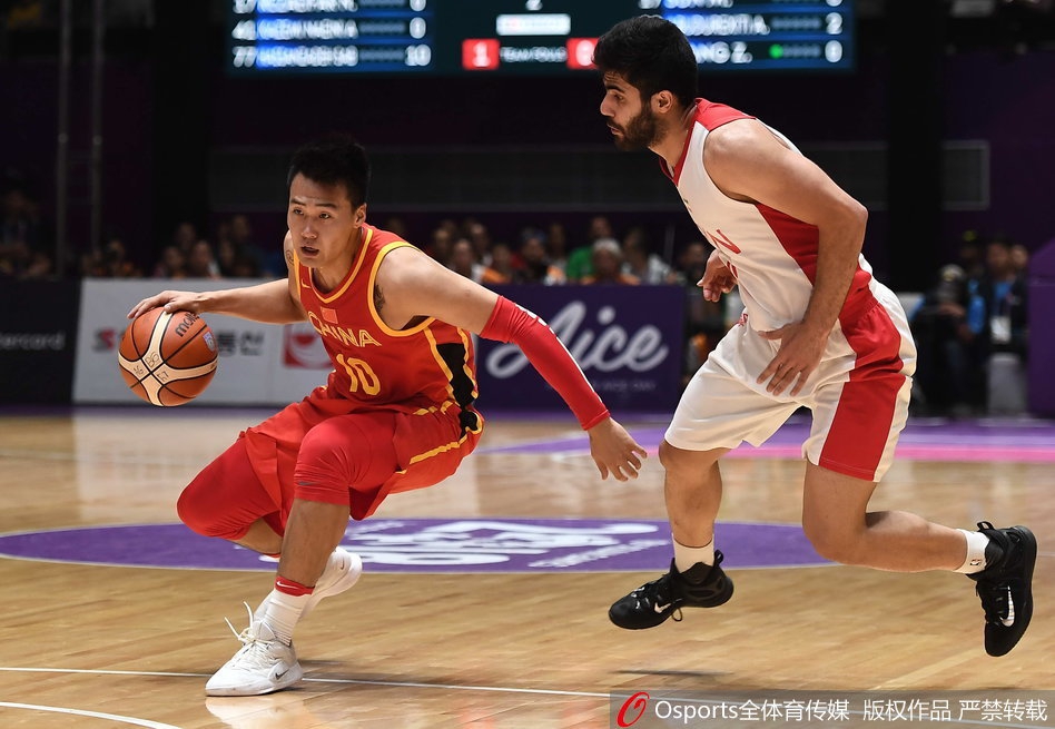 亚运男篮决赛:中国VS伊朗