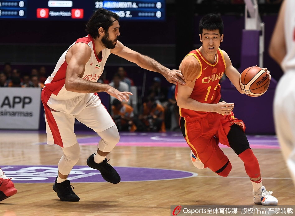 亚运男篮决赛:中国VS伊朗
