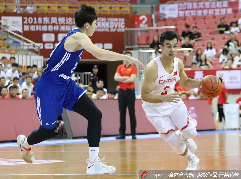 斯杯：中国男篮蓝队VS芬兰