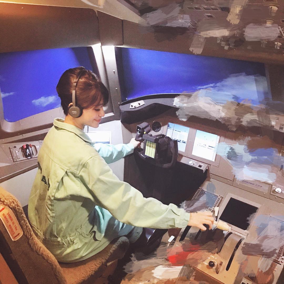 这位空姐球迷让男生女生都羡慕