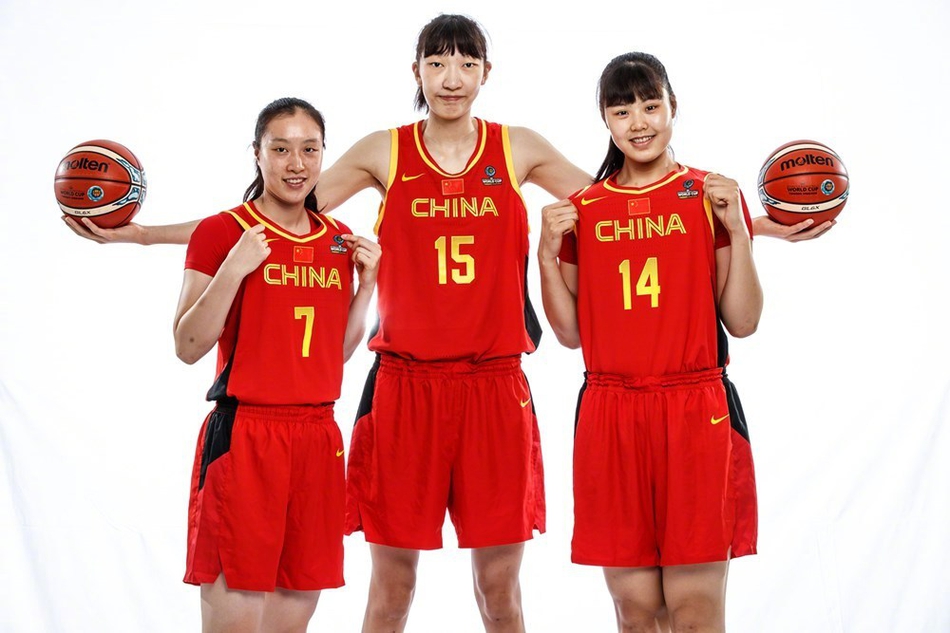 女篮世界杯中国队官方写真