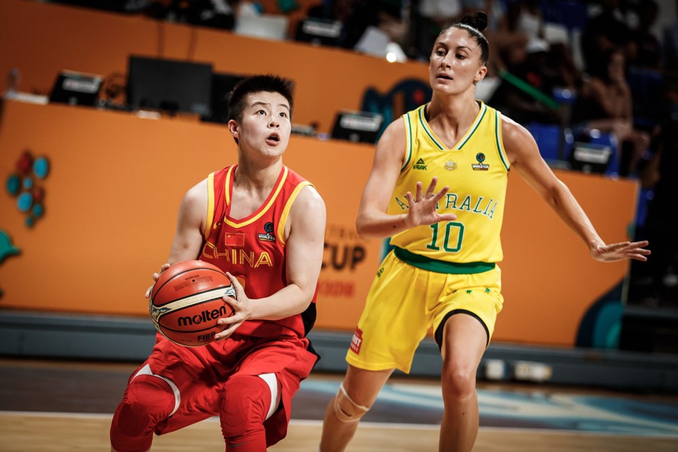 女篮世界杯中国队42-83澳大利亚
