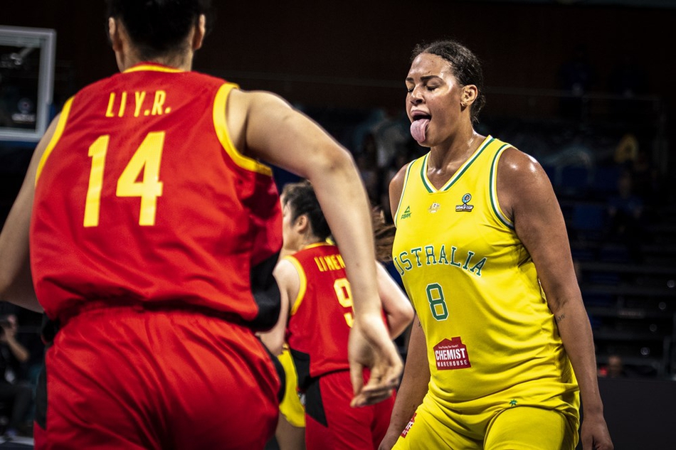 女篮世界杯中国队42-83澳大利亚