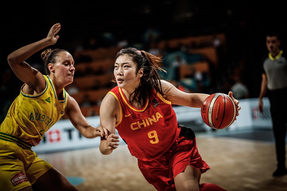 女篮世界杯中国队42-83澳大利亚