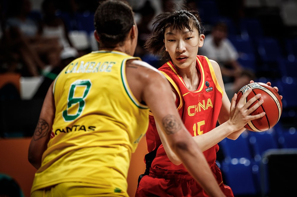 女篮世界杯中国队42-83澳大利亚