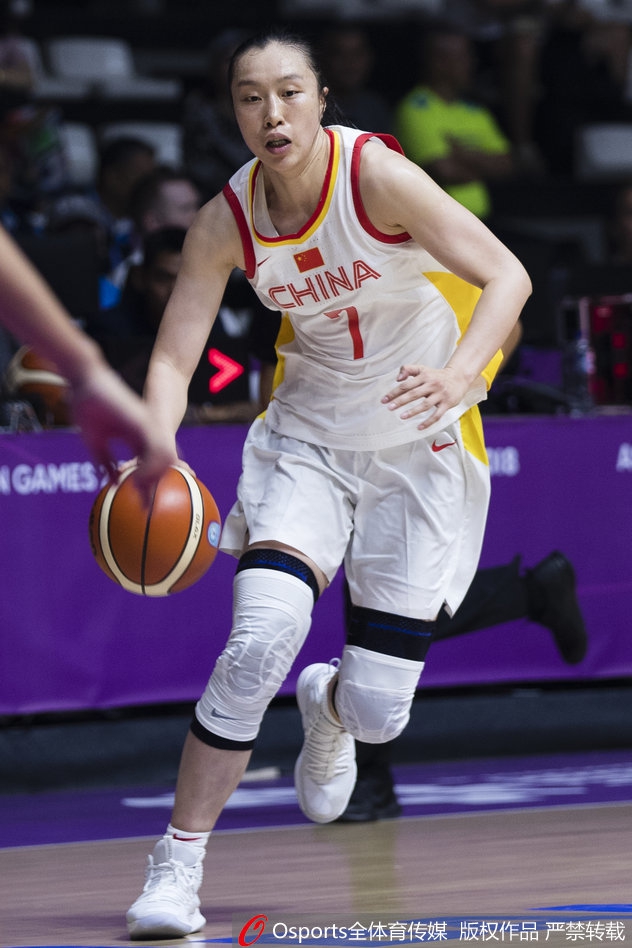 亚运女篮小组赛中国110-42泰国