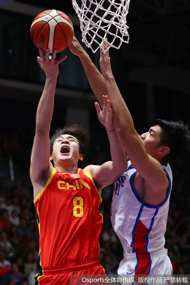 亚运男篮半决赛中国VS中国台北