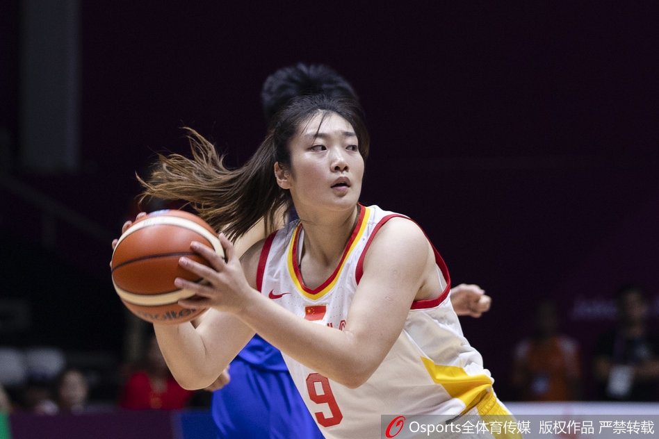 亚运女篮小组赛中国110-42泰国