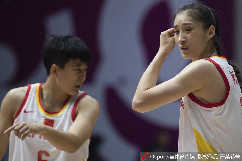 亚运女篮小组赛中国110-42泰国