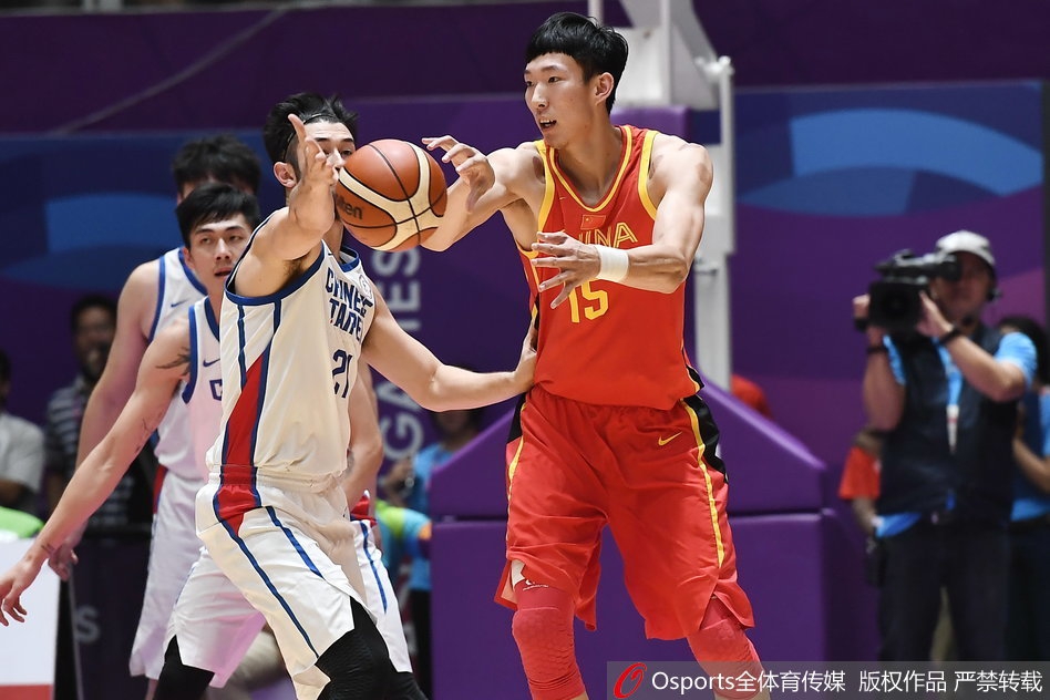 亚运男篮半决赛中国VS中国台北