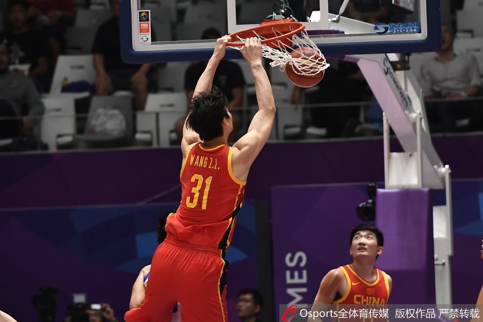 亚运男篮半决赛中国VS中国台北