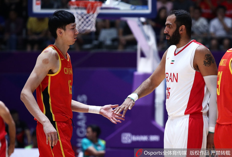 亚运男篮决赛:中国VS伊朗