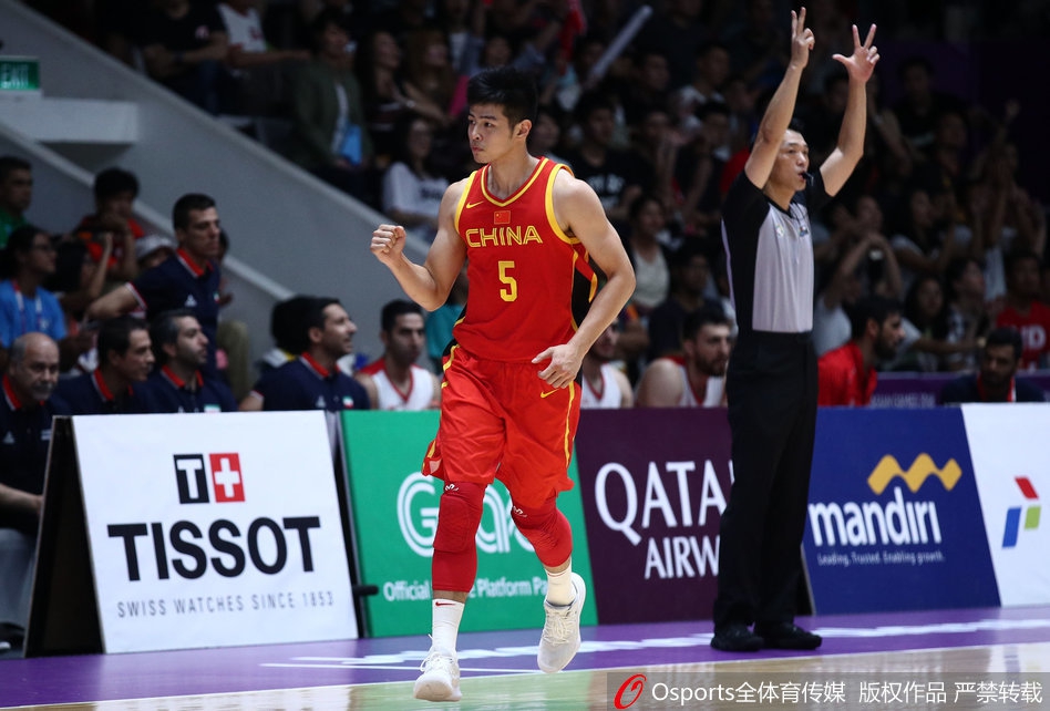 亚运男篮决赛:中国VS伊朗