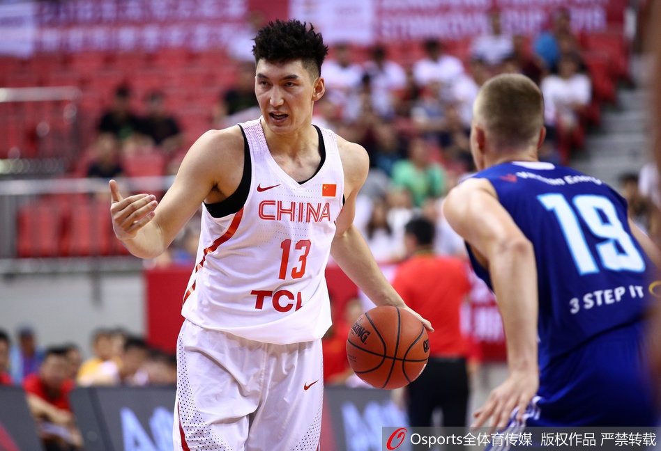 斯杯：中国男篮蓝队VS芬兰