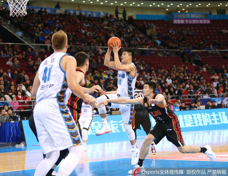 CBA第7轮:北京114-102同曦
