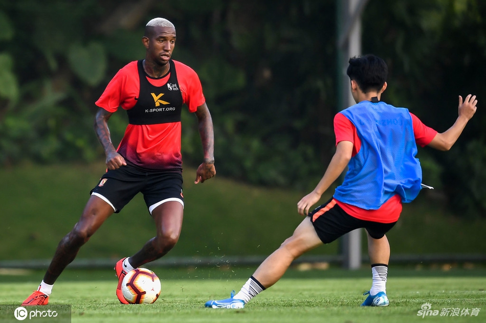 塔利斯卡在训练中