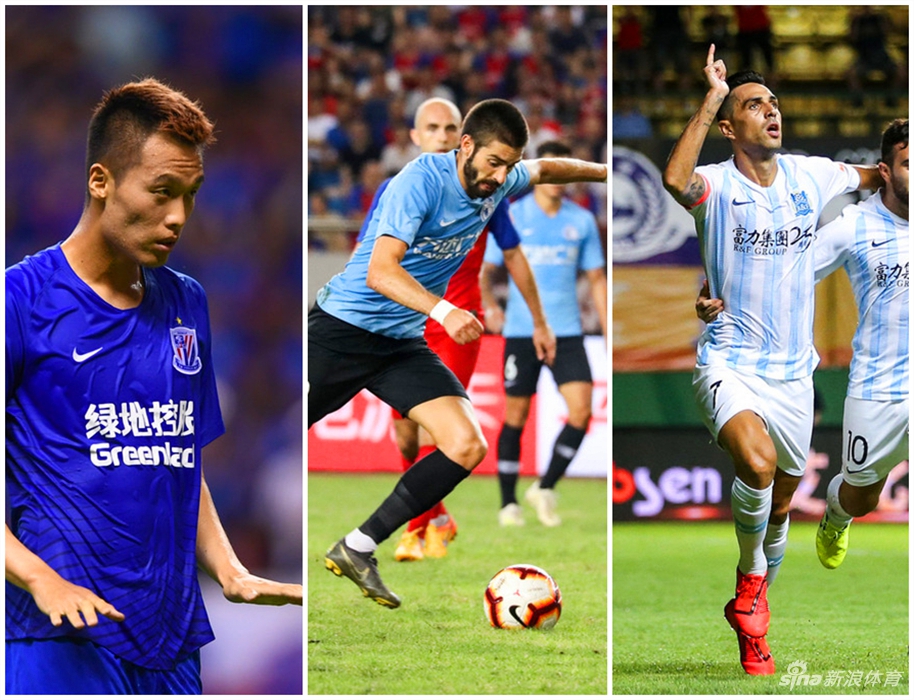 中超第21轮五佳球