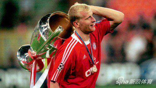 扬克尔跟随拜仁夺欧冠