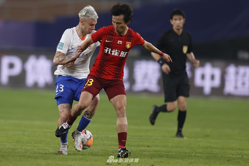 新浪直击河北华夏2-2山东鲁能